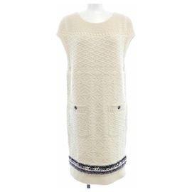 Cashmere-Kleid Chanel P46753K05906 Beige