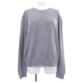 Prada Strickware aus Kaschmir-Mischung Grau