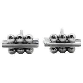Autre Marque Georg Jensen #61 Silver 925 Cufflinks Silvery