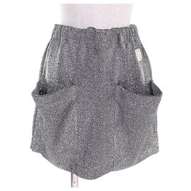 Strickrock Louis Vuitton Silber