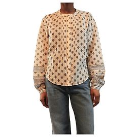 Veronica Beard White cotton-blend blouse - size XS White