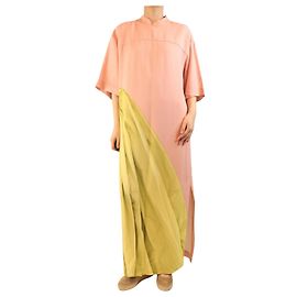 Dries Van Noten Vestido maxi estampado en rosa - talla M Rosa