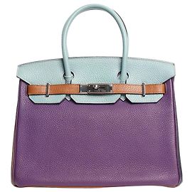 Hermès Sac Birkin 30 multicolore 2012 Multicolore