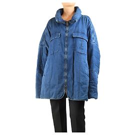Chloé Veste en denim bleu oversize - taille M Bleu