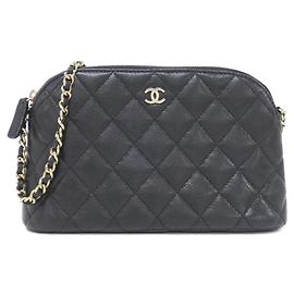 Chanel Timeless Classic Line AP4016 Clutch Tasche Schwarz