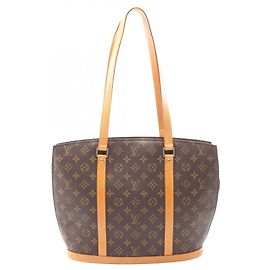 Borsa a Spalla Babylon Louis Vuitton Marrone Monogramma