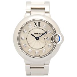 Relógio de pulso feminino Cartier Ballon Bleu SM com diamantes Outro