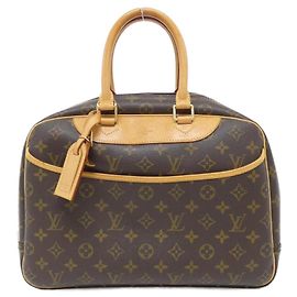 Bolsa de mão Vanity Bowling Monogram Louis Vuitton Marrom