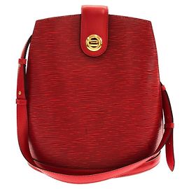 Sac à épaule Louis Vuitton Epi Cluny M52257 Rouge