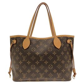 Bolso Louis Vuitton Monogram Neverfull PM Castaño Monograma