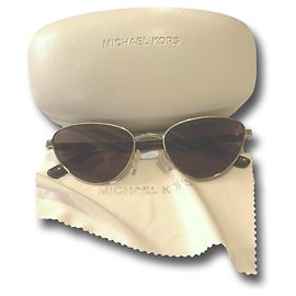 Óculos de sol Michael Kors MK 1170 Marrom Metálico