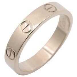 Cartier Mini Love Ring in 18K White Gold Other