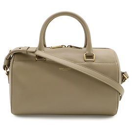 Yves Saint Laurent Baby Duffle Mini Handbag Beige Sand