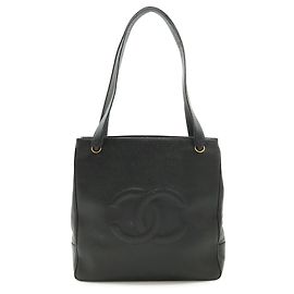 Borsa Tote Chanel Coco Mark Nero