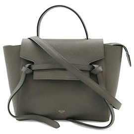 Céline Celine Luggage Line Micro Handbag Brown