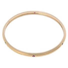 Saint Laurent Smaragd Multi-Stone Charm-Armband Andere