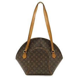 Borsa a Spalla Ellipse Monogram Louis Vuitton Marrone Monogramma