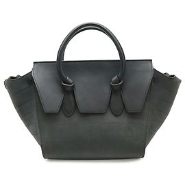 Céline Borsa Tote CELINE TIE Nero Blu navy