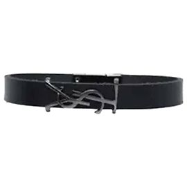 Saint Laurent Bracciale Opium Monogram Nero