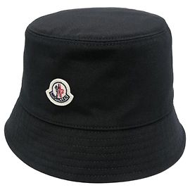 Moncler Cotton Bucket Hat Black