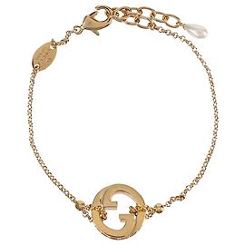 Gucci Bracciale Charm Blondie D'oro Metallico
