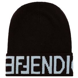 Fendi Gorro de lã Preto