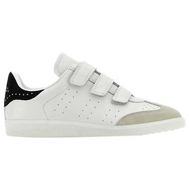 Isabel Marant Leder Sneakers Weiß