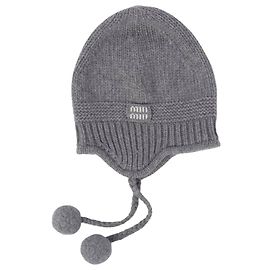 Miu Miu Cashmere Hat Grey