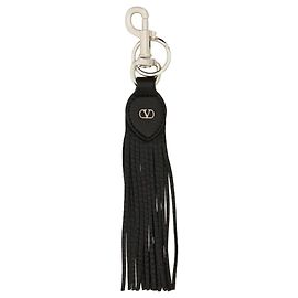 Valentino Garavani Logo Signature Keyring Black
