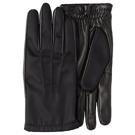 Prada Nylon Nappa Leather Gloves Black