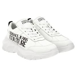 Versace Baskets Speedtrack Blanc