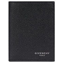 Givenchy Grain Leather Card Holder Black