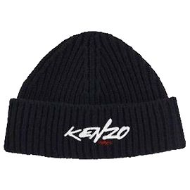 Kenzo Gorro de lã Futura Preto