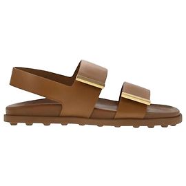 Tod's Sandálias de tiras de couro Marrom