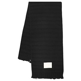 Maison Martin Margiela Wollschal Schwarz