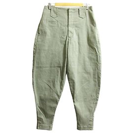 Autre Marque Drawer Bio Wash Work Pants Green Khaki