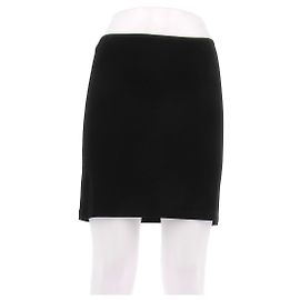 Mini jupe noire Paco Rabanne en viscose Noir