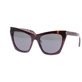 Saint Laurent Brown Scaly Sunglasses Brown
