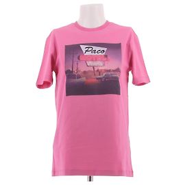 Paco Rabanne Camiseta rosa "PACO MOTEL" Rosa