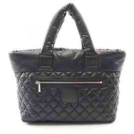 Chanel Coco Cocoon MM Tote Bag Schwarz