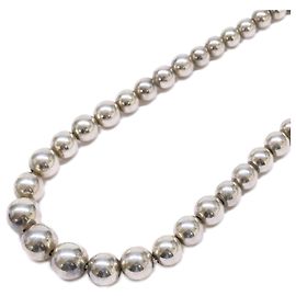Collar de Bolas Graduadas en Hardware 925 de Tiffany & Co. Plata