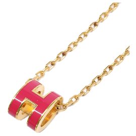 Hermès Collana Pendente Mini Pop H HERMES D'oro Altro