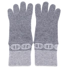 Gants en cachemire Hermès Marron