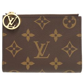 Billetera bi-fold Monogram Louis Vuitton Castaño