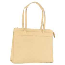 LOUIS VUITTON Bolsa Tote Croisette GM Epi Vainilla M5250A LV Auth BA12143 Otro