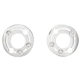 Pendientes Dinh Van, "Pulse", oro blanco y diamantes. Otro