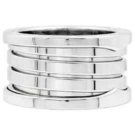 Anel Bulgari, 'B.Zero1', ouro branco. Outro
