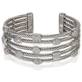 Bracciale a 5 file in argento sterling con diamanti Confetti di David Yurman Altro