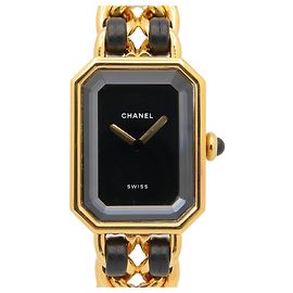 Reloj CHANEL Première M - Cuero Baño de Oro Otro