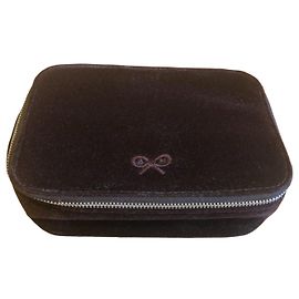 Trousse de confort en édition limitée British Airways First Class par Anya Hindmarch Marron Multicolore Marron foncé Monogramme